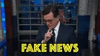 Stephen Colbert Fake News GIF by The Late Show With Stephen Colbert
