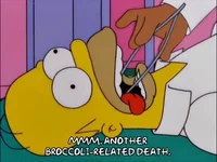 Homer Simpson Healthy Food GIF