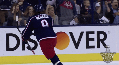 happy ice hockey GIF by NHL