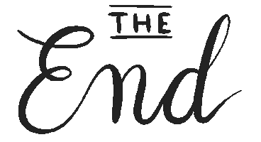 The End Movie Sticker by Rafs Design