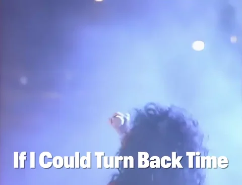 If I Could Turn Back Time GIF by Cher