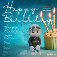 Happy Birthday GIF by Zhot