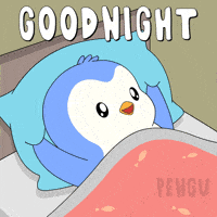 Tired Good Night GIF by Pudgy Penguins