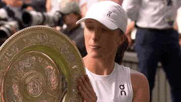 Iga Świątek GIF by Wimbledon