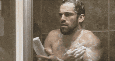 scared shower GIF by ADWEEK scared shower GIF by ADWEEK