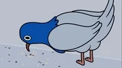 bored bird GIF by Cartoon Hangover via frdr.us