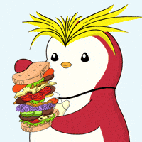 Hungry Penguin GIF by Pudgy Penguins