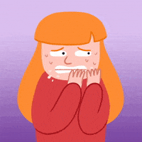 Nervous Animation GIF by Holler Studios