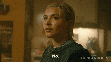Thunderbolts No GIF by Marvel Studios