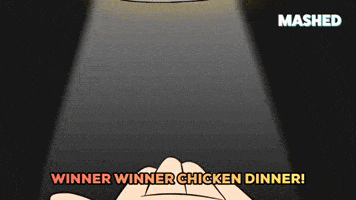 Winner Winner Win GIF by Mashed