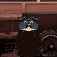Scared Over It GIF by Nikepig