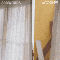 800 Words Wow GIF by Acorn TV Latin America