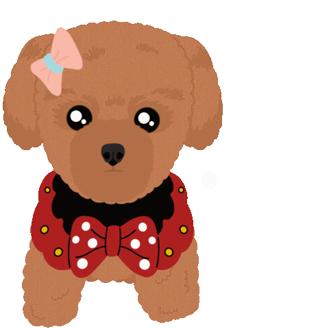 Poodle Sticker by PUPPY PET