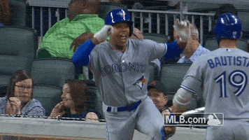 toronto blue jays homer GIF by MLB