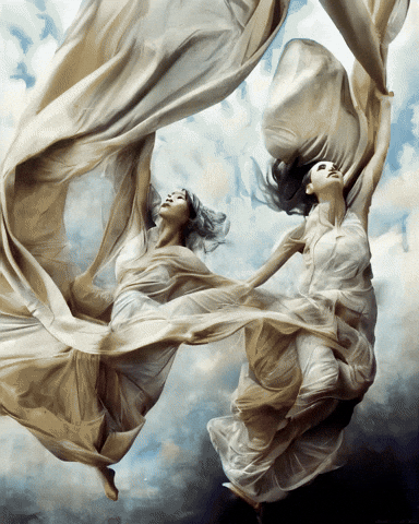 Flying Fine Art GIF by Maryanne Chisholm - MCArtist