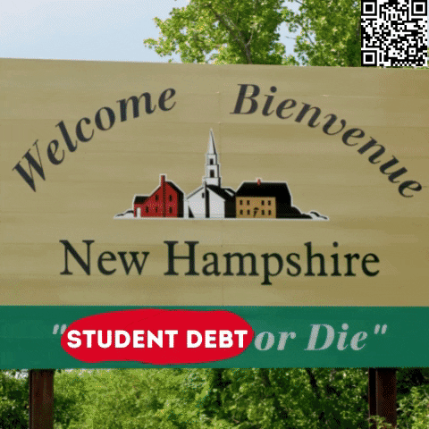 New Hampshire Fight GIF by Student Loan Justice