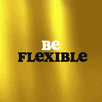 Be Flexible Black And White GIF by Jeremy Christensen
