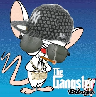 pinky and the brain gangster GIF