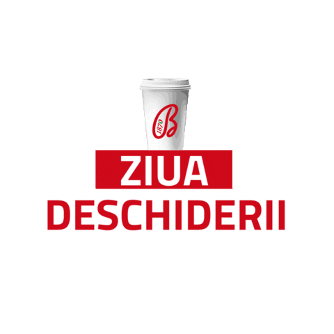 B-Caffe România Sticker