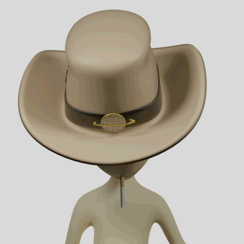Cowboy Howdy GIF by Lonely Aliens