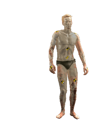 3D Twerk Sticker by Beggars France