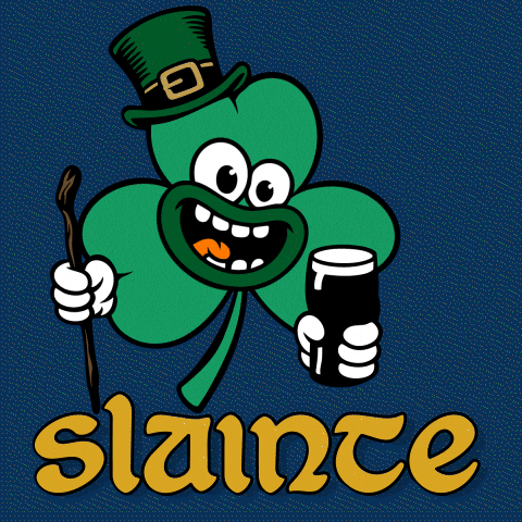 Drunk St Patricks Day GIF