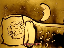 kakusha good night little lady GIF