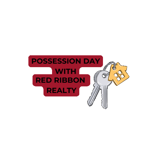 Red Ribbon Realty Sticker