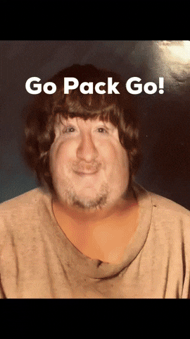 Green And Gold Football GIF