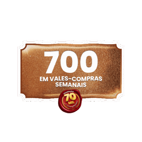 70Anos Sticker by Buaiz Alimentos