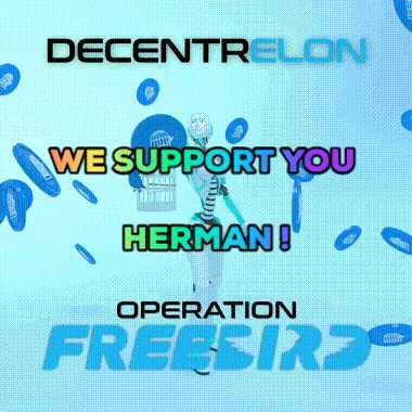 Crypto Herman GIF by decentrelon