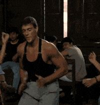 jean claude van damme dancing GIF jean claude van damme dancing GIF