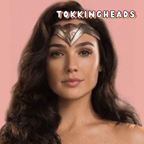 Wonder Woman Yes GIF by Tokkingheads