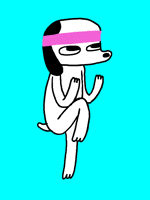 Dog Push It GIF by Jason Clarke