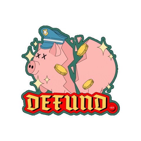 Black Lives Matter Police Sticker by HER App