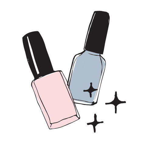 Cheers Sparkle Sticker by paintbucketnails