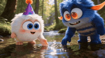 Lets Go Swimming GIF by Calmlings