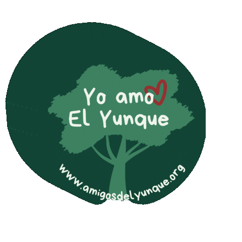 Fundación Amigos de El Yunque Sticker