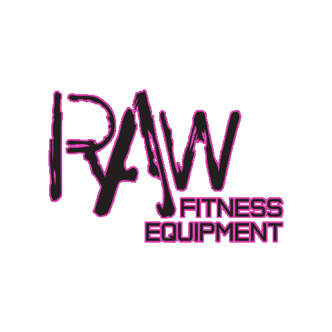RAW Fitness Equipment Sticker
