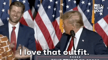 Donald Trump Love GIF by PBS NewsHour