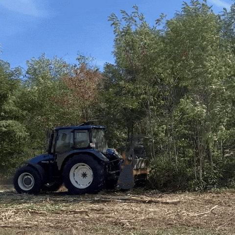 Tractor Mulching GIF by Vandaele