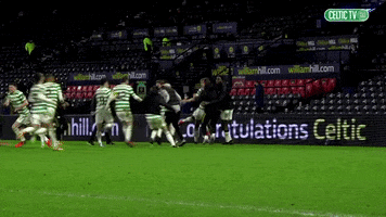 Celebrate French GIF by Celtic Football Club