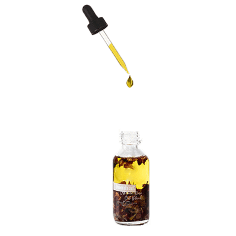 Rose Oil Dropper Sticker by jD Bath Co.