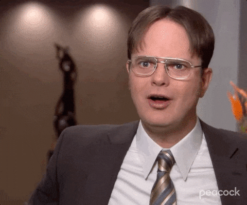 Season 8 Wow GIF by The Office