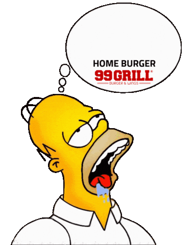 The Simpsons Sticker by 99-Grill