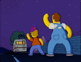 Shake Harder The Simpsons GIF