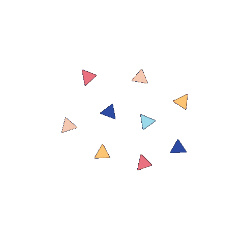 Triangle Sticker by Crunch by Nuffnang