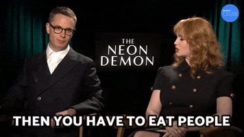 The Cast Of The Neon Demon Play Would You Rather GIF by BuzzFeed