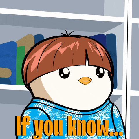 If You Know You Know Tea Time GIF by Pudgy Penguins