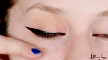 Looking Blue Eyes GIF by Lillee Jean